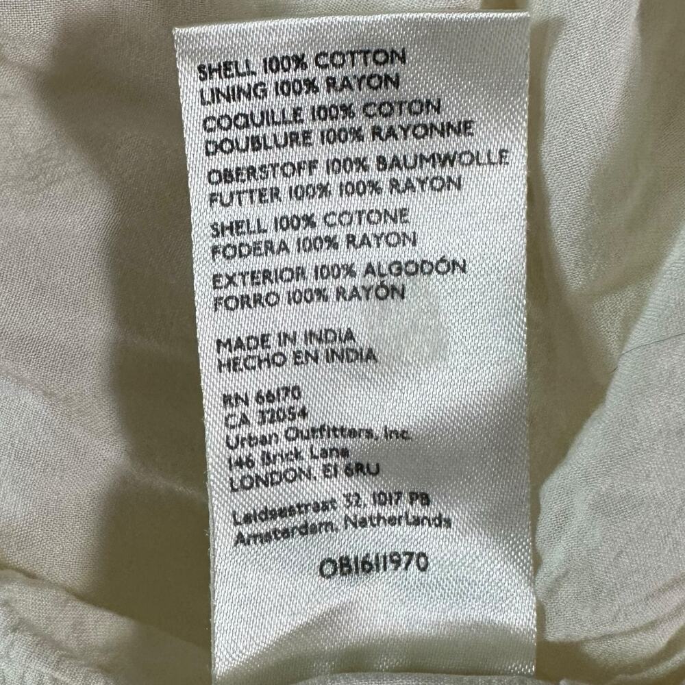 Free People Lysette Maxi Dress in Tea Combo Large Bohemian Gypsy Indian Cotton - Picture 12 of 13